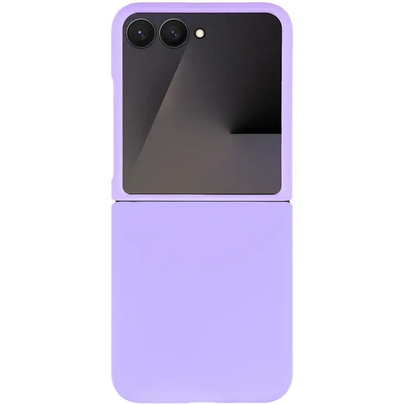 Чехол Foldables Silicone Cover Lakshmi (AAA) для Motorola Razr 50 Сиреневый / Dasheen - фото 2