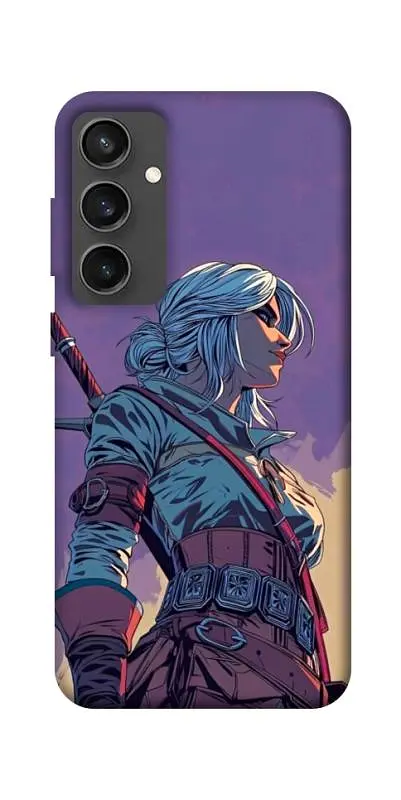TPU чохол Demsky The witcher ciri для Samsung Galaxy S24 FE