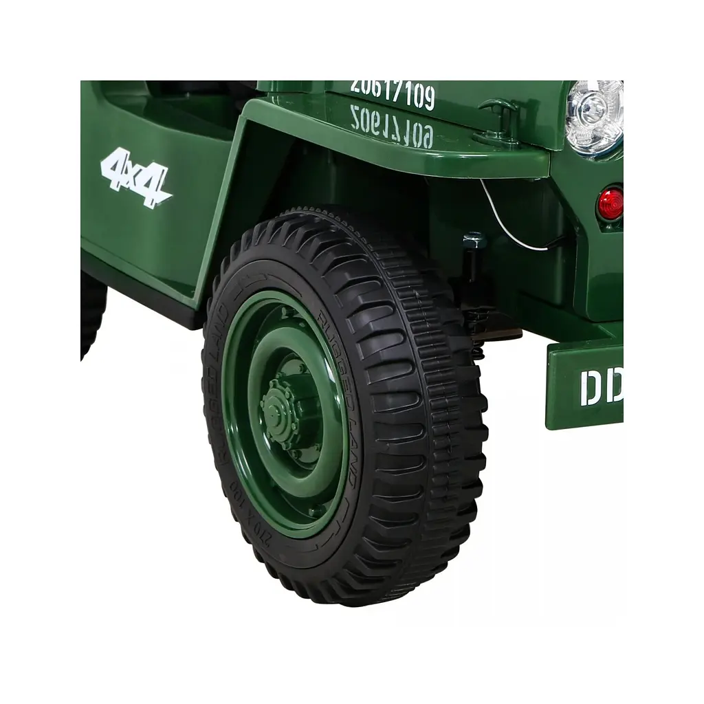 Електроавтомобіль Ramiz Retro military 12 ст, бежевий (PA.JH-103.BEZ) - фото 2