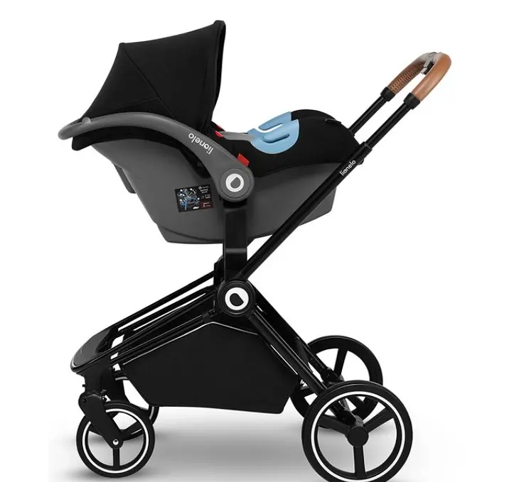 Универсальная коляска 3 в 1 Lionelo Mika Blue Navy, синяя (LO-MIKA 3IN1 BLUE NAVY) - фото 8