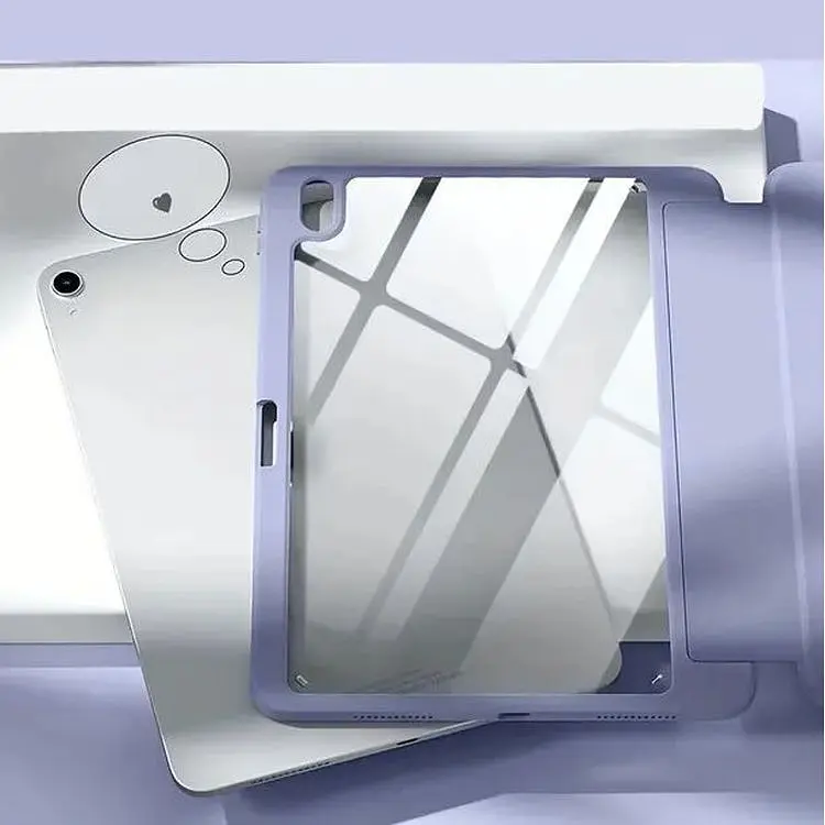 Чохол-книжка BeCover Soft Edge TPU з кріпленням Apple Pencil для Apple iPad Air 11" M2/M3 2024/2025 Purple (711707) - фото 3