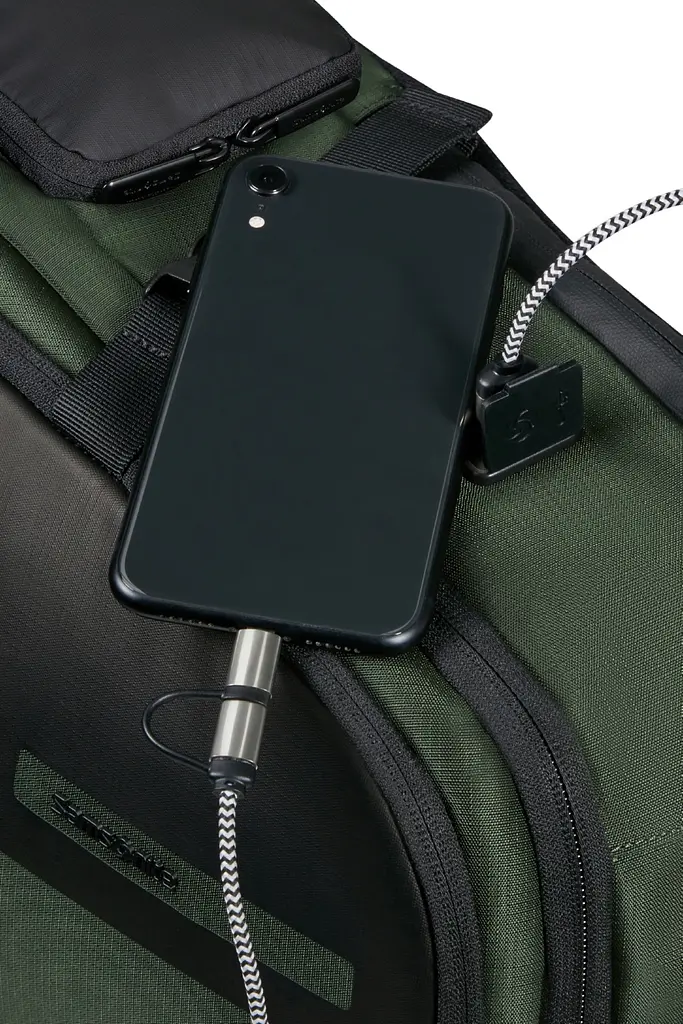 Рюкзак 15.6" Samsonite BIZ2GO GREEN/DARK GREEN 43x32x21 KI1*04005 - фото 7