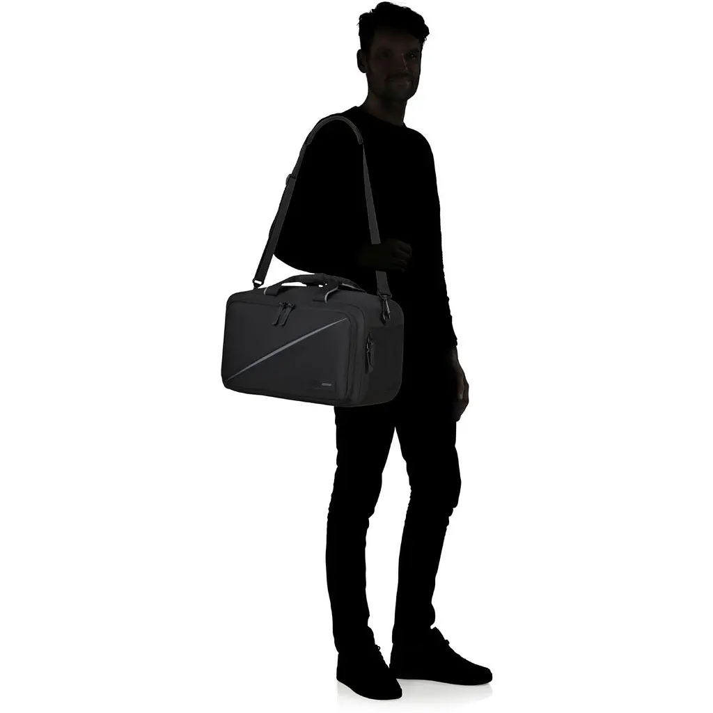 Сумка-Рюкзак American Tourister TAKE2CABIN BLACK 40x25x20 91G*09007 - фото 12
