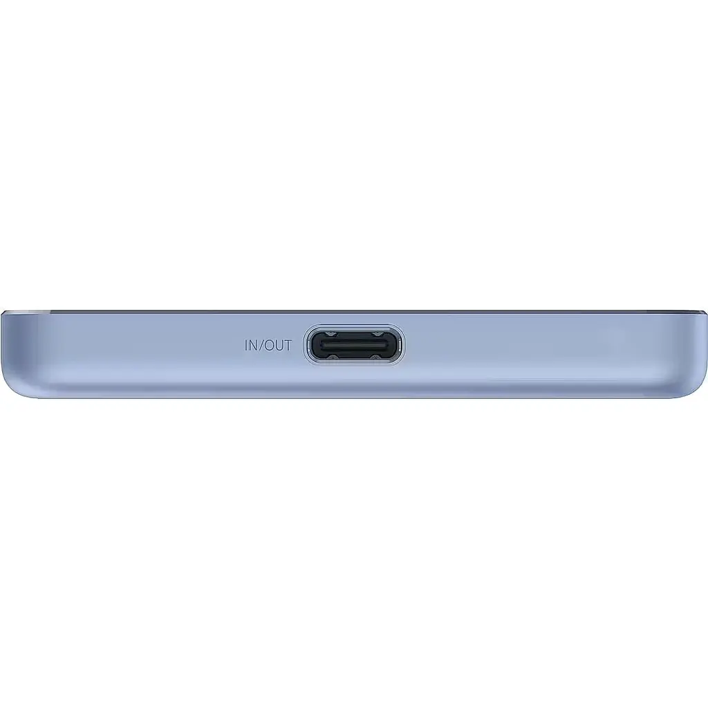 Зовнішній акумулятор Xiaomi Super Slim Magnetic 5000mAh 22.5W Blue (BHR08POGL) [173814] - фото 3