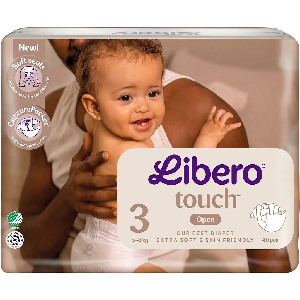 Підгузки Libero Touch 3 (5-8 кг) 40 шт. - фото 2