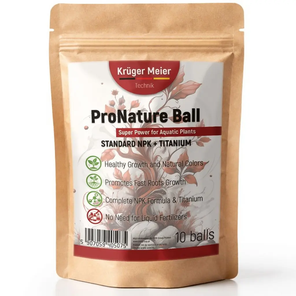Поживні кульки Kruger Meier ProNature Ball 10 для акваріумних і тераріумних рослин - фото 6