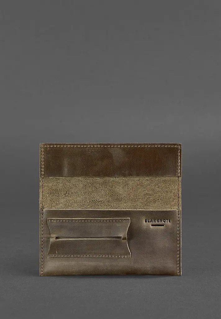 Кожаный кисет для табака 1.0 темно-коричневый - фото 4