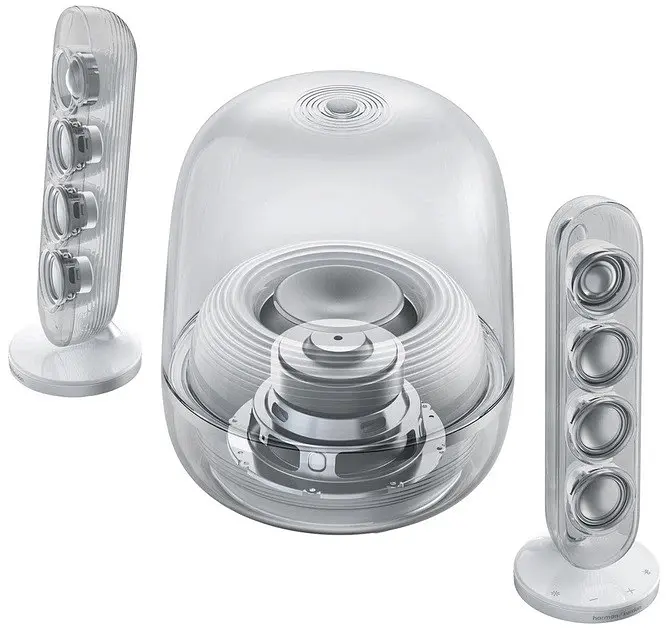 Акустика бездротова Harman Kardon SoundSticks 5 (HKSOUNDSTK5WEP) біла HKSOUNDSTK5WEP