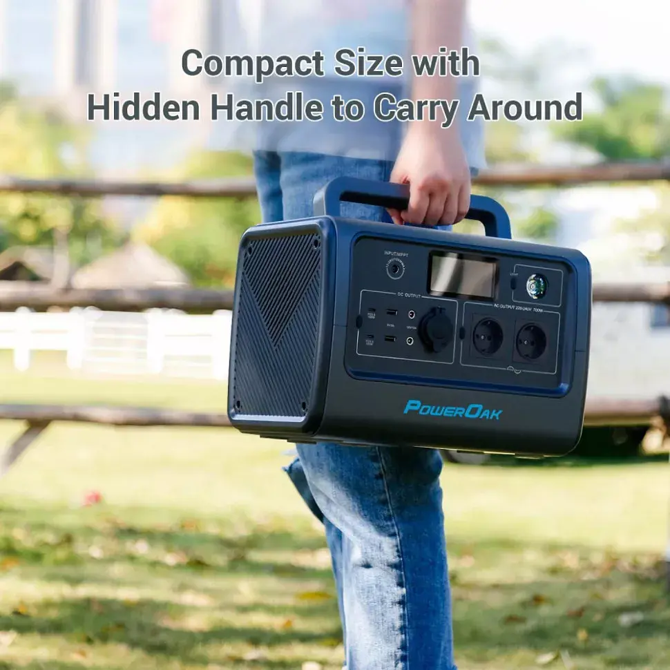 Зарядная станция Bluetti PowerOak EB70 1000W 716Wh [76076] - фото 7