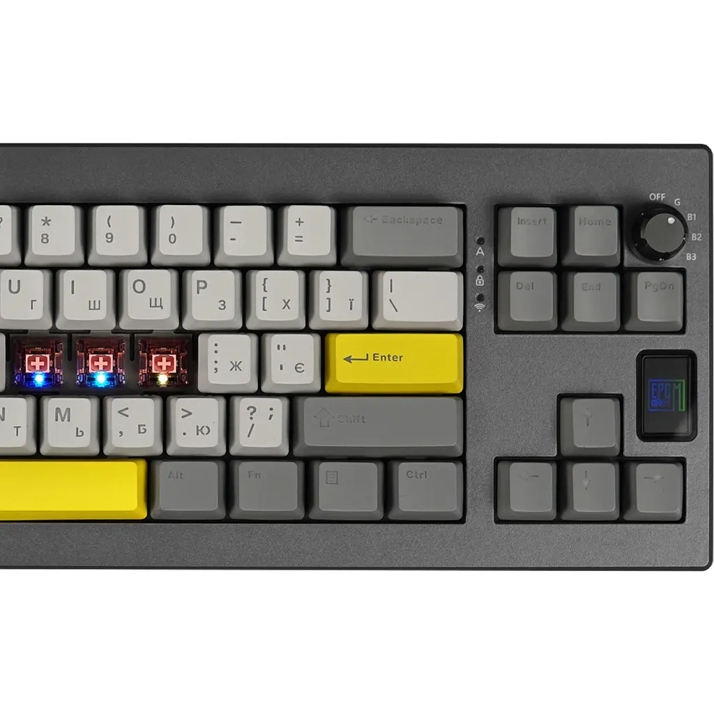 Клавиатура Epomaker Shadow-X Flamingo Black механическая беспроводная (SHX-BF) - фото 15