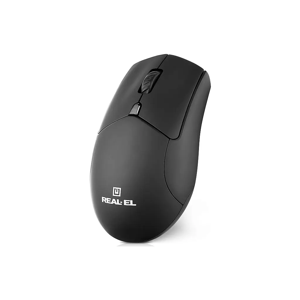 Мишка REAL-EL RM-460W Wireless/Bluetooth Black (EL123200048) - фото 6