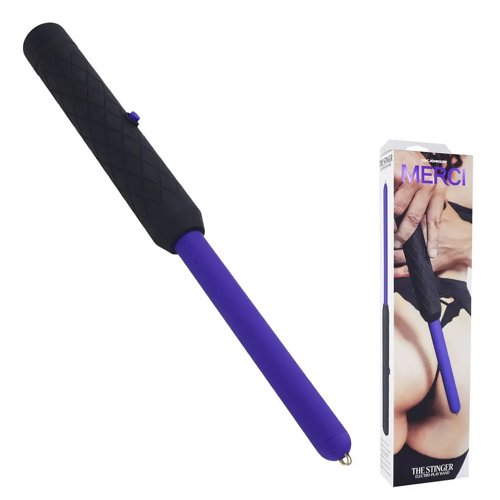 Електростимулятор Doc Johnson Merci The Stinger Electro-Play Wand - фото 3