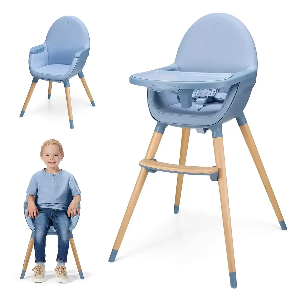 Стілець для годування Kinderkraft 2 в 1 Fini 2 Nordic Breeze (5902533929733) - фото 10