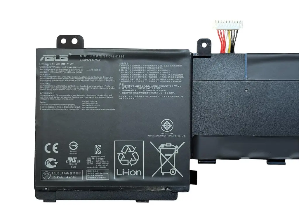 Акумулятор для ноутбука Asus ZenBook Pro UX550GD UX580GE UX534FT U5500 U5500GD U5500GE C42N1728 - фото 3