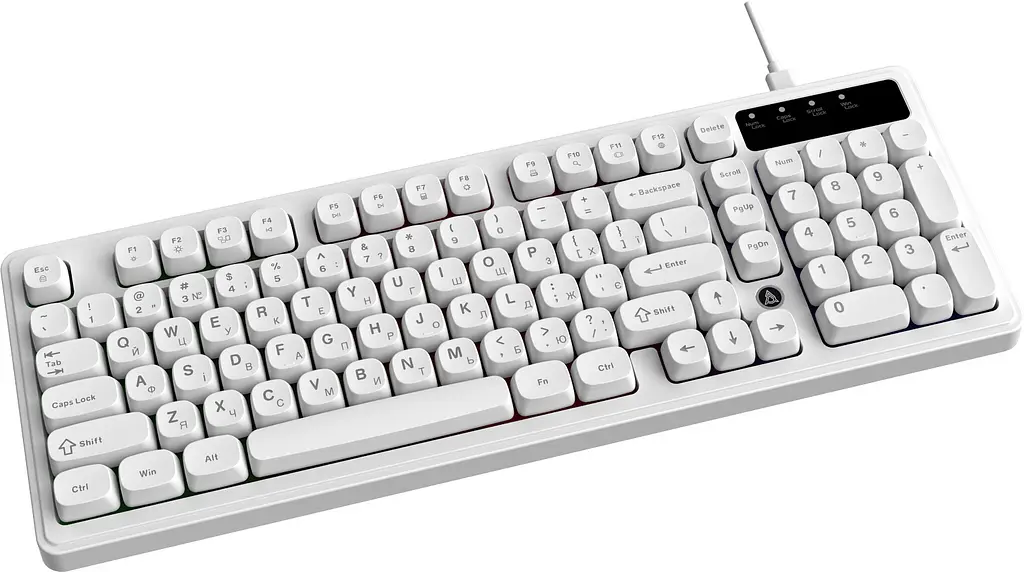 Клавіатура Ajazz AF98 White USB-C (AF98-W) - фото 3