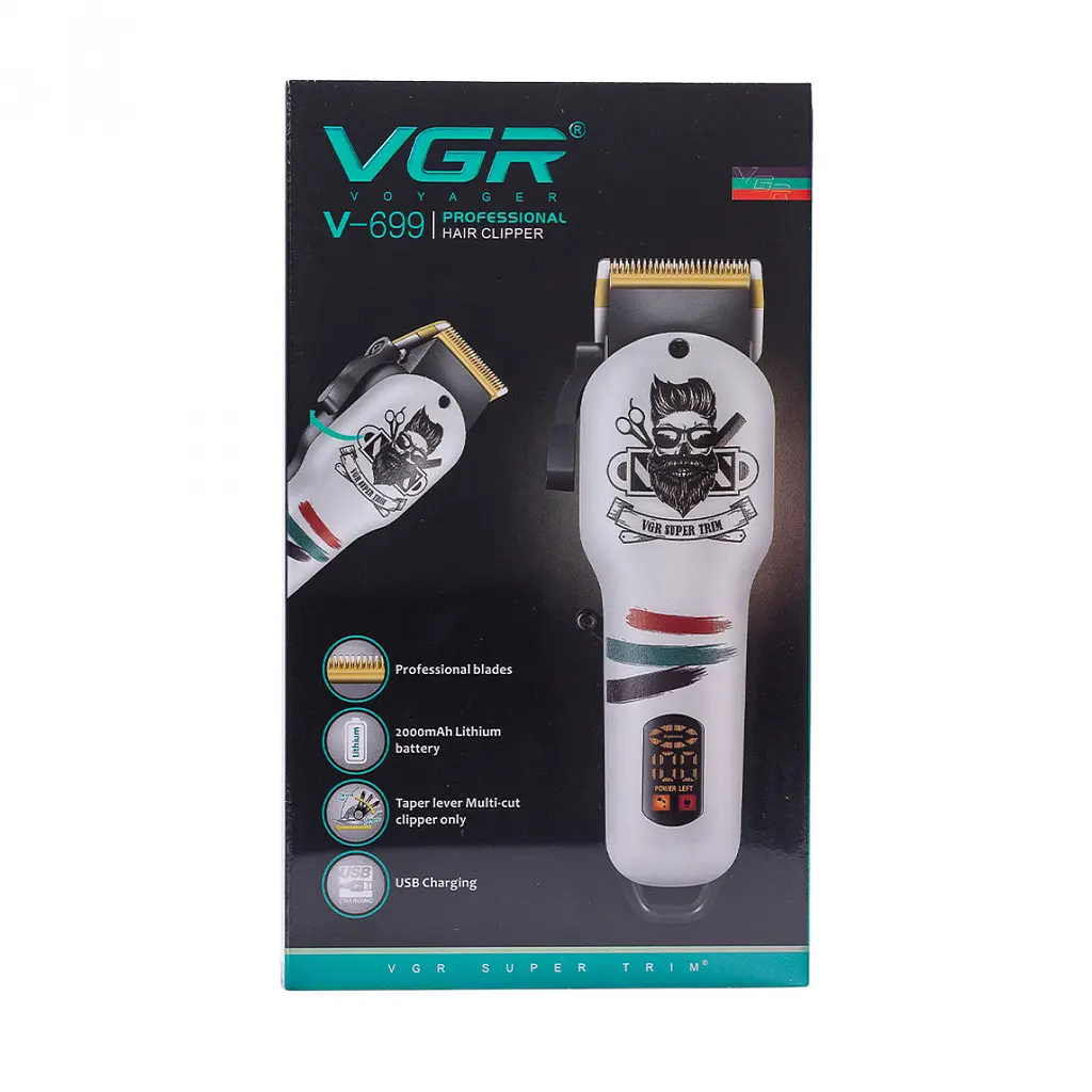 Машинка для стрижки волосся VGR V-699 - фото 9