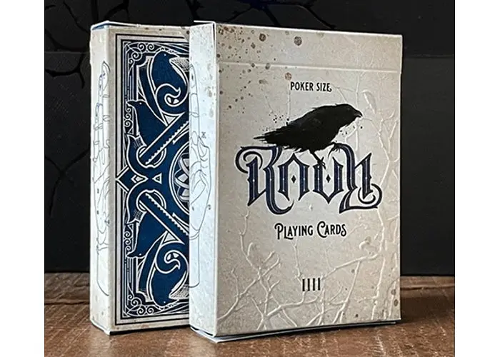 Карты игральные United States Playing Card Company Ravn IIII by Stockholm17 (blue) (PC_R317B) - фото 2