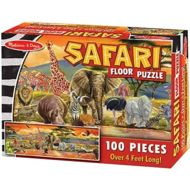 Пазл Melissa&Doug Мега "Сафарі", 100 елементів (MD12873) - фото 3