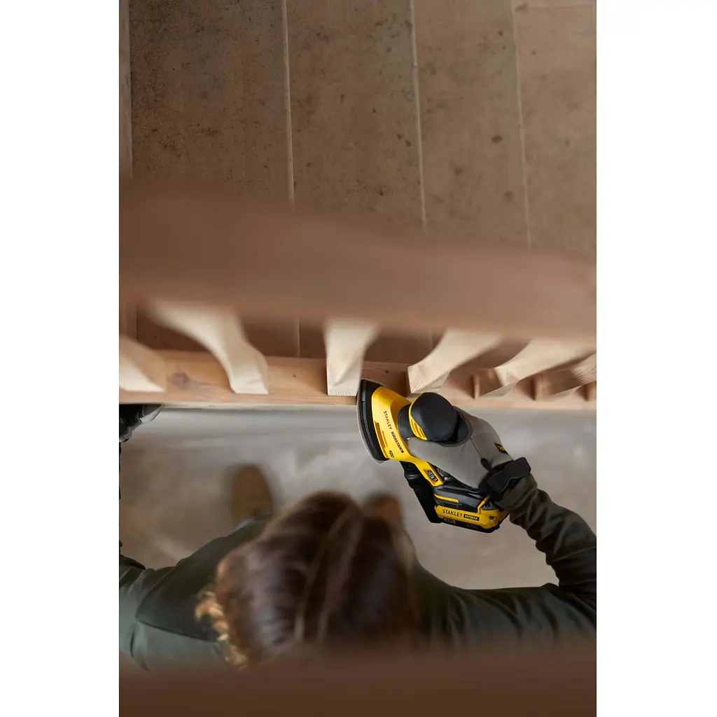 Шлифмашина вибрационная Stanley FatMax V20 (SFMCW221B-XJ) - фото 9