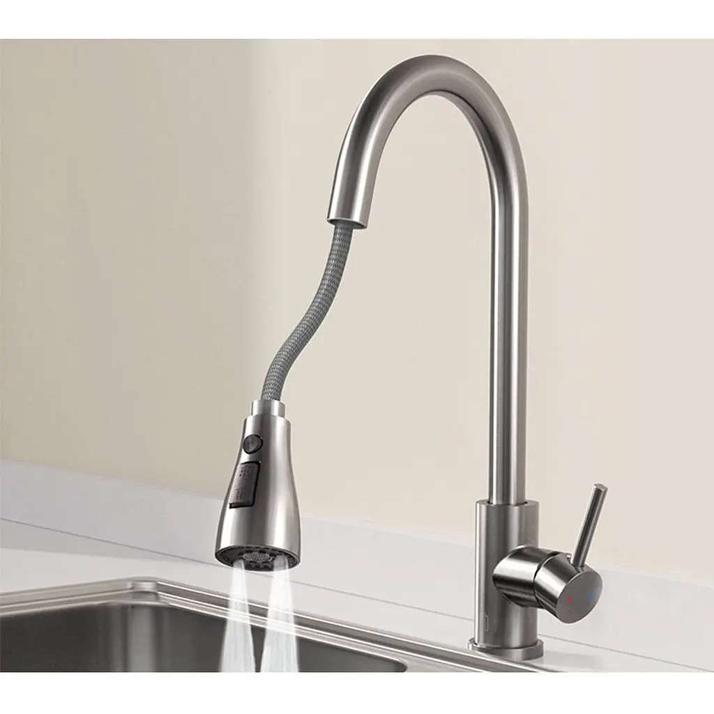 Смеситель для умывальника DiiiB Stainless Steel Fauset DXCF021 [134507] - фото 2