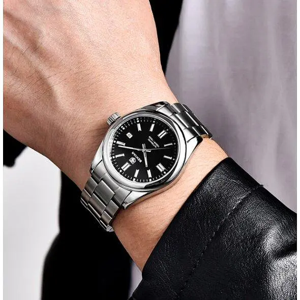 Наручний класичний годинник Benyar Automatic 10 BAR - фото 8