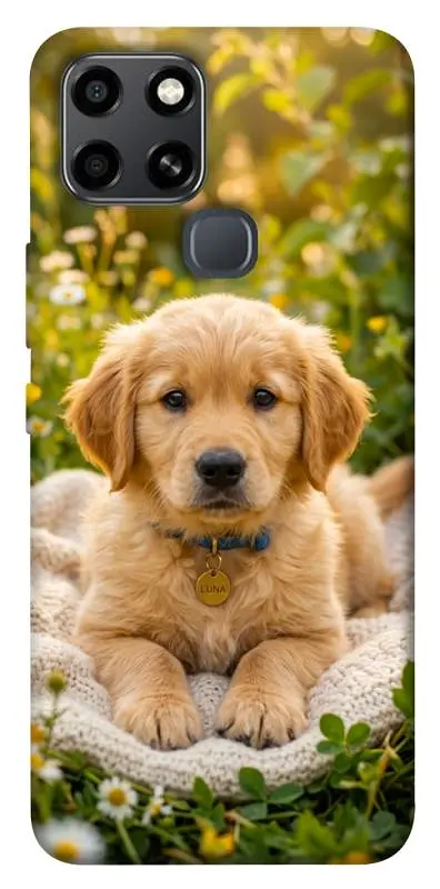 TPU чохол Demsky Small labradore для Infinix Smart 6