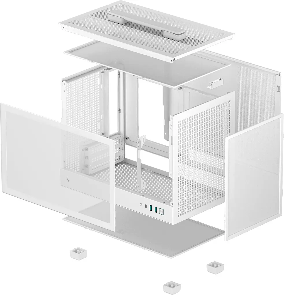 Корпус Deepcool CH160 White (R-CH160-WHNGI0-G-1) - фото 7