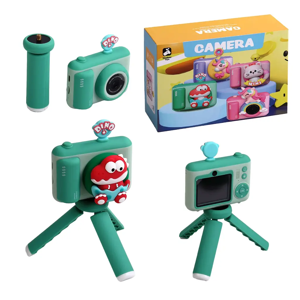 Фотоапарат Sindeer Toys 10х5х9 см Зелений (156976) - фото 2