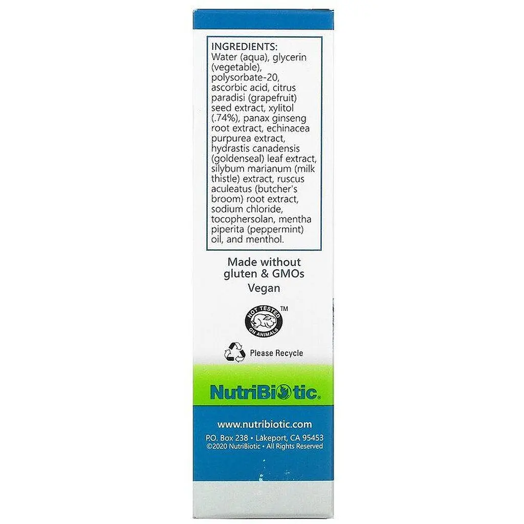 Спрей для носа NutriBiotic Nasal Spray Plus 29.5 мл - фото 3