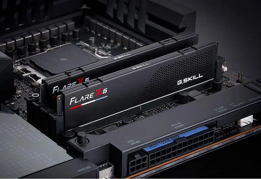 Модуль памяти G.Skill DDR5 64GB (2x32) Flare X5 6000Mhz Black AMD EXPO (F5-6000J3040G32GX2-FX5) - фото 3