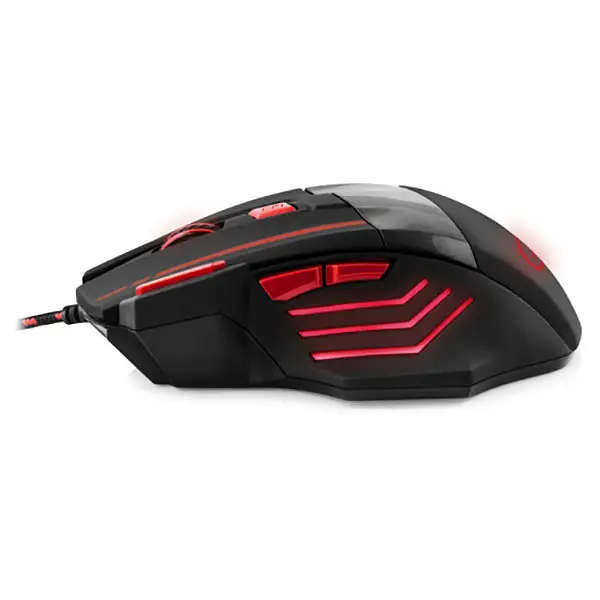 Миша Esperanza MX201 Wolf USB Black/Red (EGM201R) - фото 2