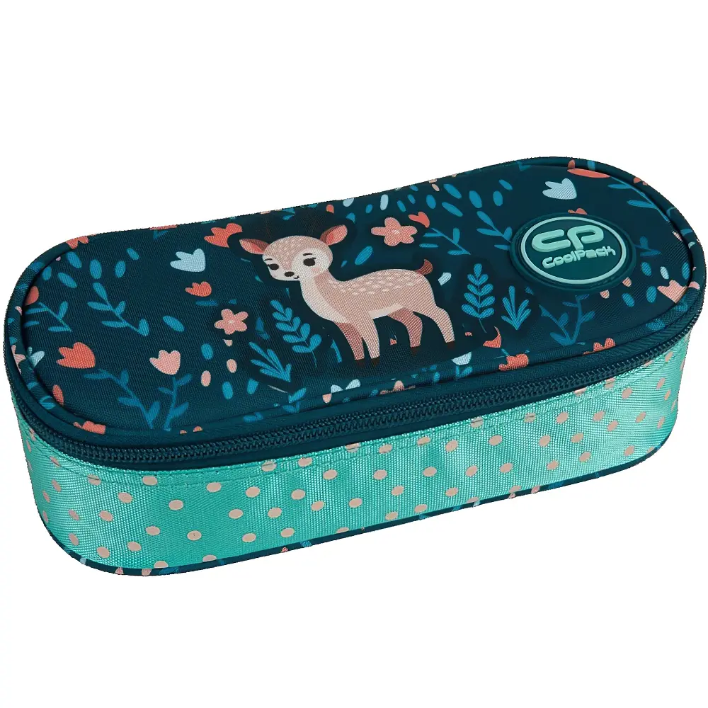 Пенал на блискавці CoolPack Campus Deer з органайзером для ручок 23x9x5 см (F062962)