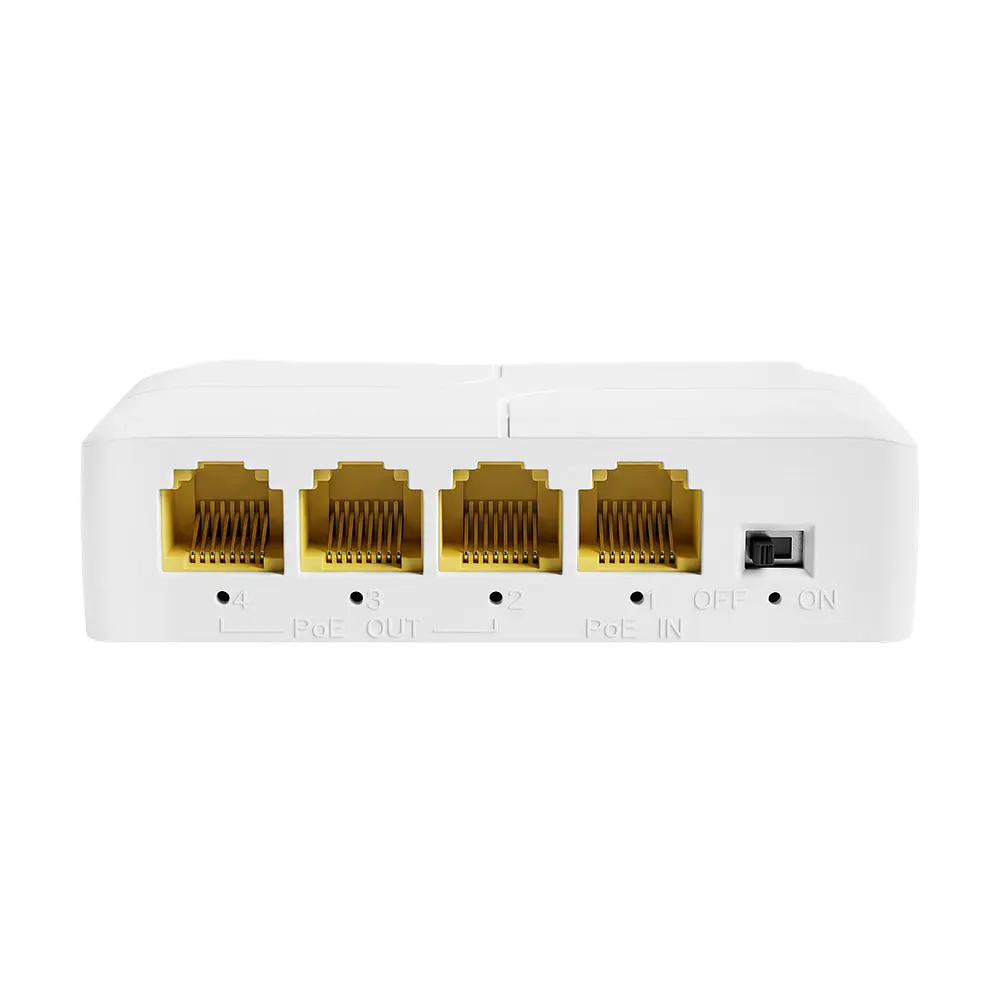 PoE-розширювач на DIN-рейку NVC-POE 3/1000 DIN (73-00166) - фото 2