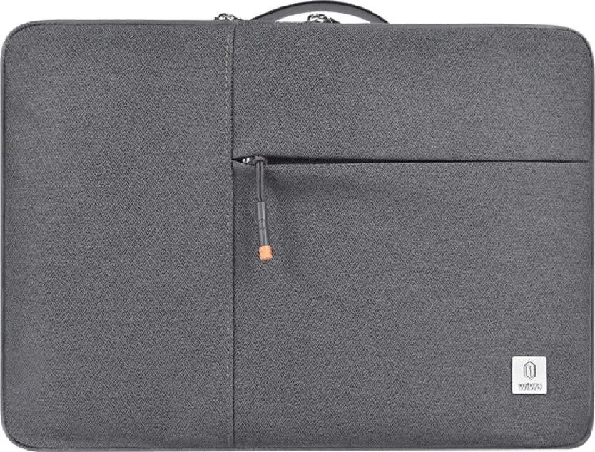 Сумка для ноутбука WiWU Alpha Double Layer Sleeve for MacBook 13.3'' (Grey) [58201] - фото 2