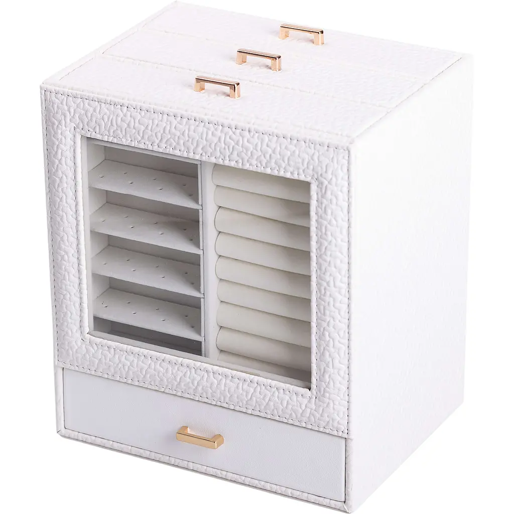 Скринька-комод Yiwu для прикрас 23x20x15 см біла HP-5-16W - фото 2