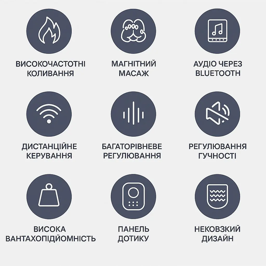 Віброплатформа тренувальна з пультом, петлями та еспандерами для схуднення - фото 8