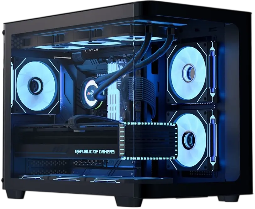 Корпус Aerocool P300C-G-BK-v1 ARGB Black (ACCS-PN02033.11) - фото 5