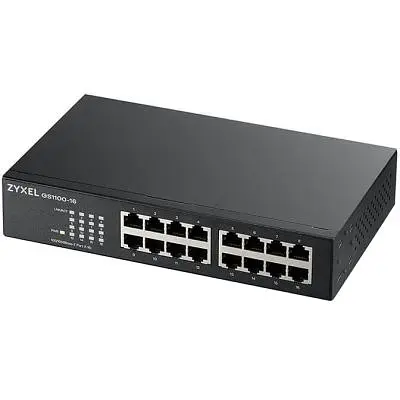 Комутатор мережевий ZyXel GS1100-16 (GS1100-16-EU0103F) - фото 2