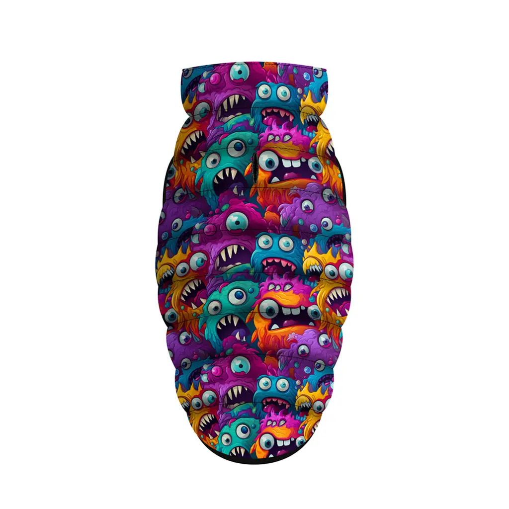 Курточка для собак Waudog Clothes Зубасті монстри M47 - фото 2