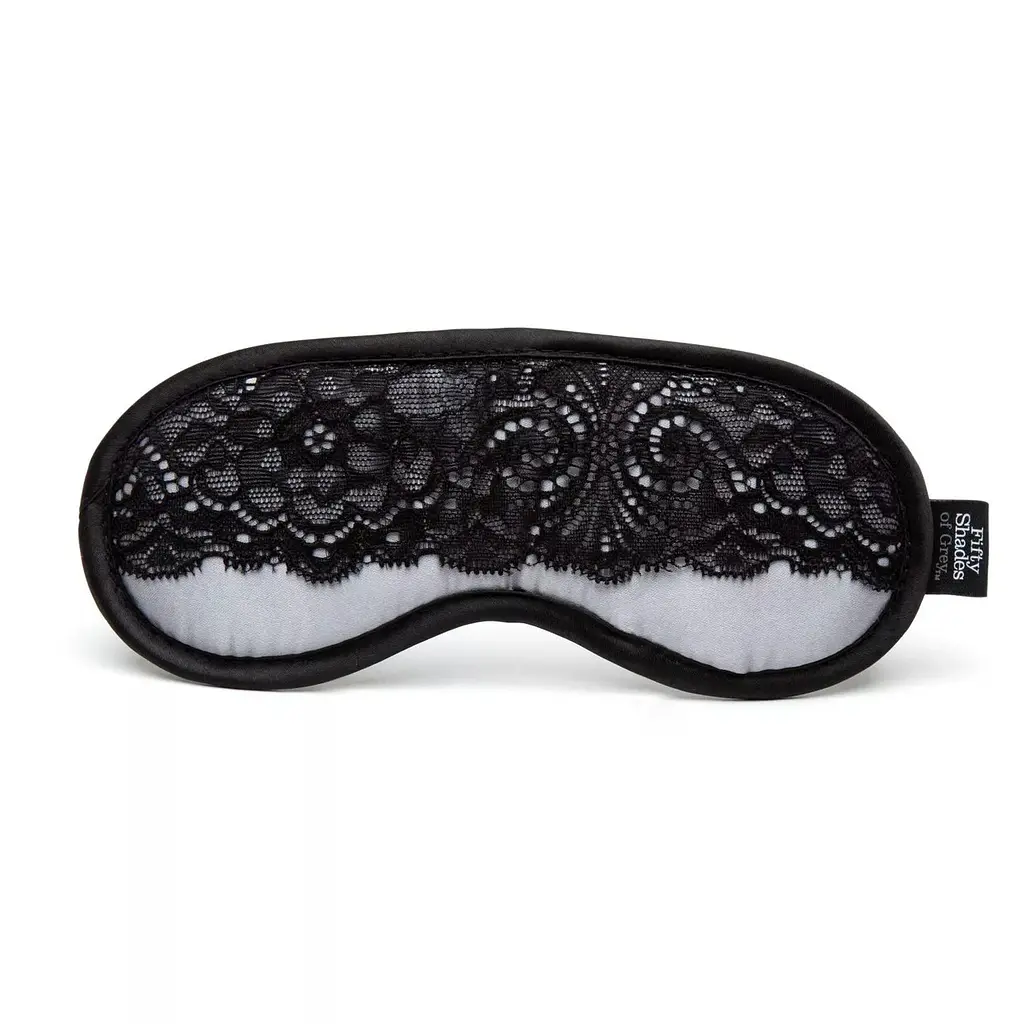 Маска на очі Fifty Shades Of Grey Play Nice Satin & Lace Blindfo