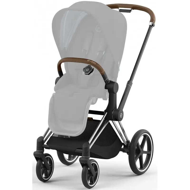 Прогулянкова коляска Cybex Priam 4.0 Autumn Gold шасі Chrome Brown 2023 р. - фото 4