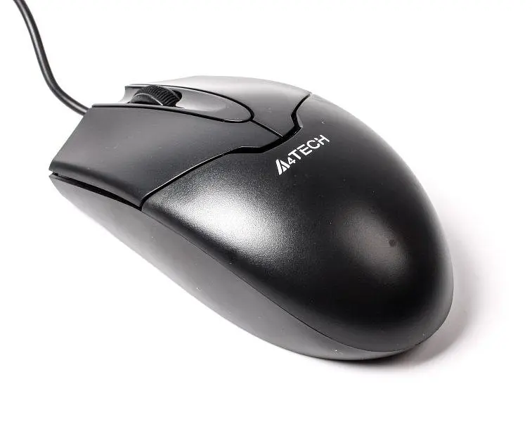 Миша A4Tech OP-550NU USB black - фото 3