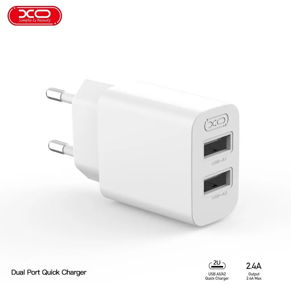 Зарядний пристрій XO 2xUSB QC 3.0 (XO-QC09) - фото 5