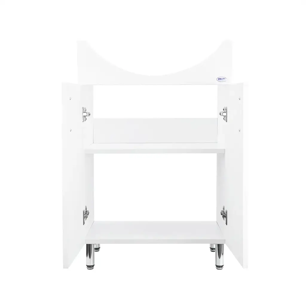 Тумба ПіК Kraft Декор Т1 + раковина Arteco 55 см Білий 30412 - фото 5