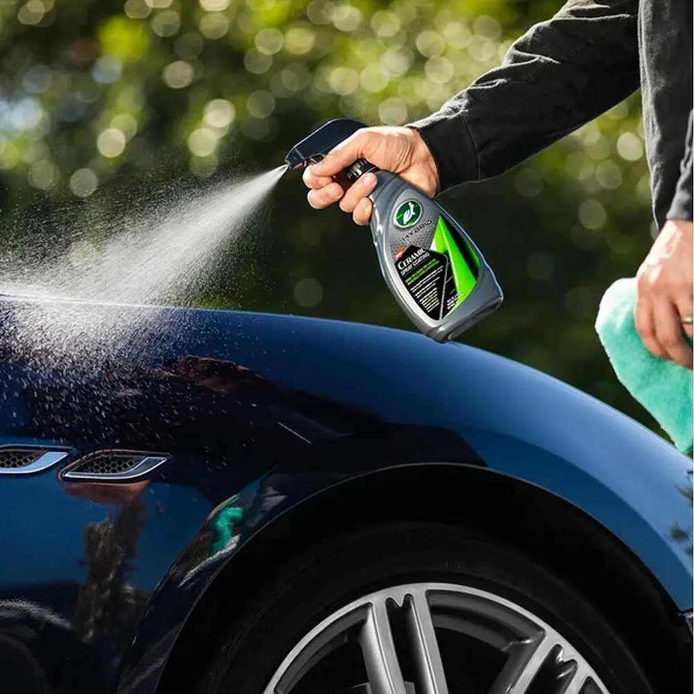 Керамічний полімер для захисту кузова Turtle Wax Hybrid Solutions Ceramic Spray Coating 500 мл (53353) - фото 5