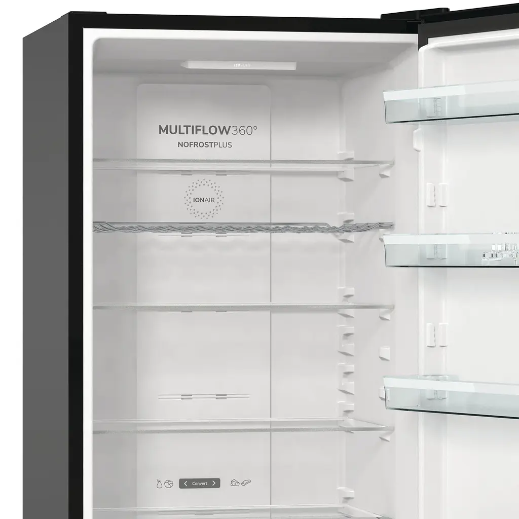 Холодильник Gorenje Gorenje NRK620EABXL4 200х60х60см 2 двери 235(96) л А++ Total NF (NRK620EABXL4) - фото 8