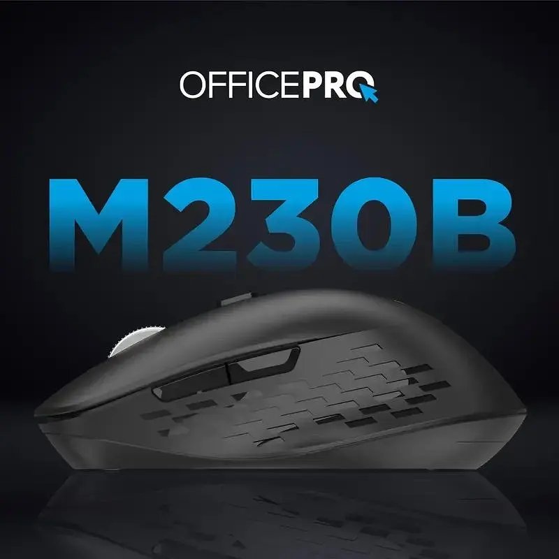 Миша OfficePro Wireless чорна (M230B) - фото 5