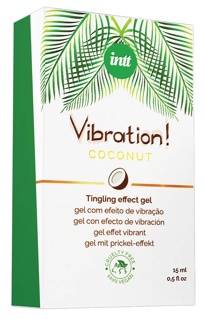 Рідкий вібратор Intt Vibration Coconut Vegan (15 мл) Intt SO5972 92291 - фото 2