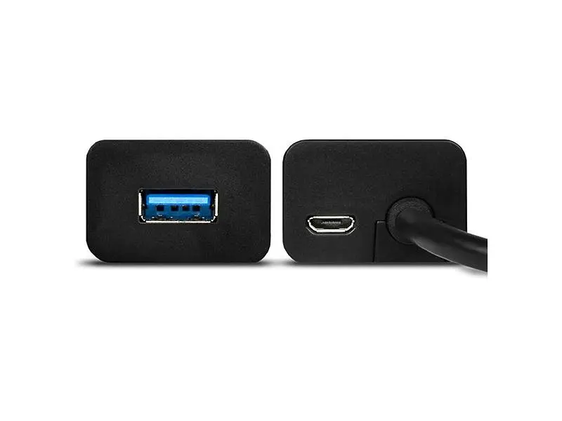 USB-хаб AXAGON HUE-S2BP Black - фото 4