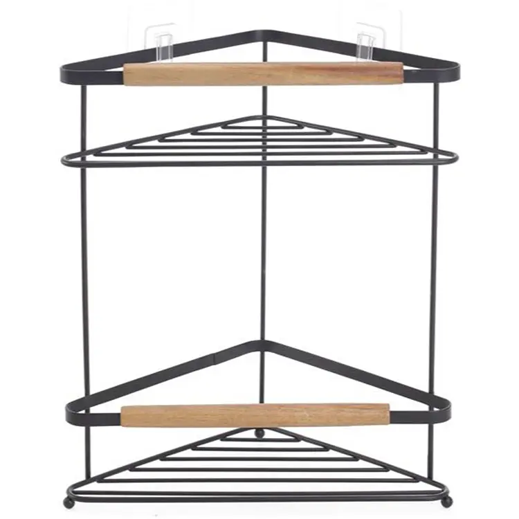 Полиця кутова Ardesto minimalism 2-ярусна 20х32,9 см, чорний (ARHB3136B)